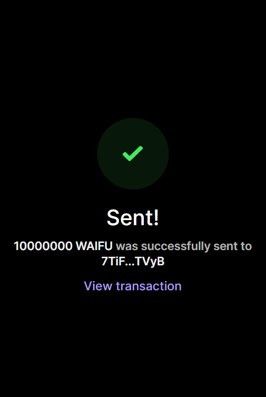WaifuXSolana's tweet photo. How to obtain $WAIFU Airdrop 🚀

1️⃣ Follow, Like &amp; RT PINNED POST ♻️
2️⃣ Drop your $SOL wallet address
3️⃣ You're done! ✅

🎁 First 500 wallets only ⬇️⬇️

💰 Want more $WAIFU ? Buy now: https://t.co/F9nWhNCYJS https://t.co/ePA0uo4G5P