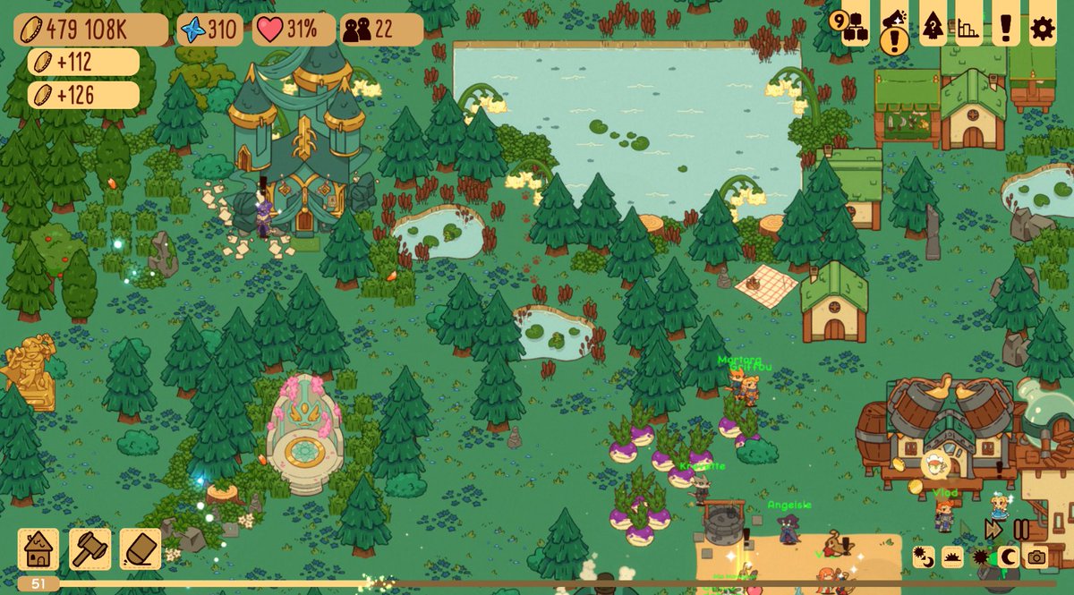 Starxiss's tweet photo. Just another relaxing day in Glimvale π
From shimmering blue crystals to ancient forests and the Enchanter's Tower, you can create your own little world π
Available on Steam!
https://t.co/h4omju9Tfl
#ScreenshotSaturday #CozyGame #IncrementalGame https://t.co/TcUIphQCxZ