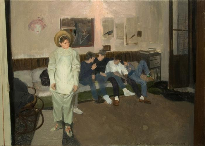 colinarmis's tweet photo. really into the work of Barcelona based painter Pere Llobera right now, the mundane mixed with the surreal https://t.co/X4k2mvVZ4p