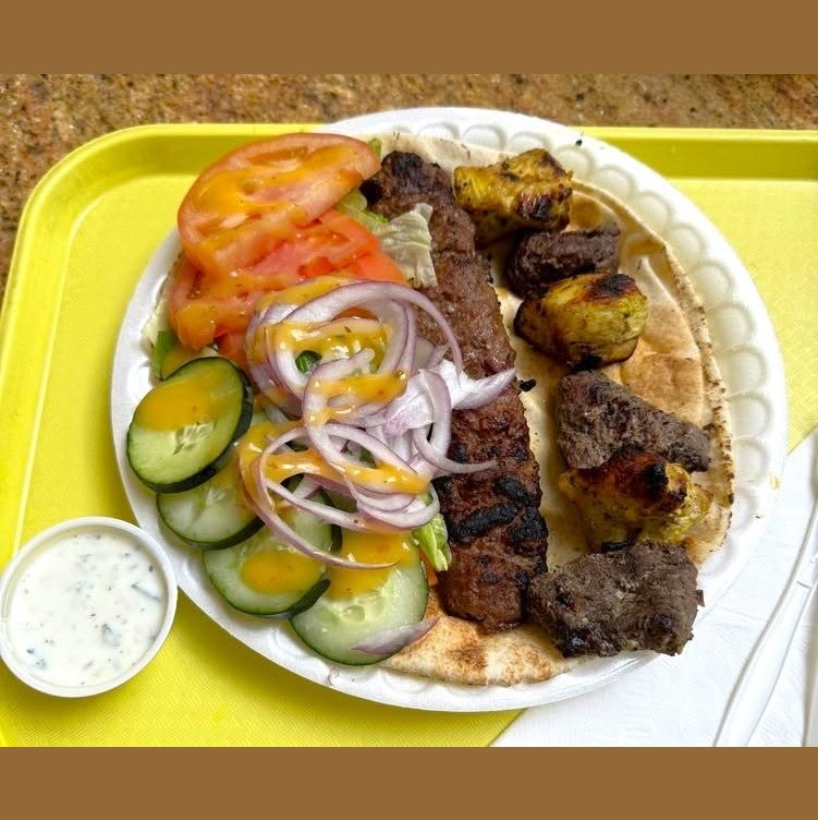 KabobiRaleigh's tweet photo. 🇺🇸 Happy #IndependenceDay! Celebrate with authentic #Mediterranean &amp; #Persian flavors at Kabobi. From juicy #Kabobs to sweet #Baklava, we've got your holiday meal covered! Open 11 AM–8 PM. 

#4thJuly #RaleighEats #RaleighFoodie #Catering #Lunch #Dinner #Takeout #RaleighNC https://t.co/FEWCicQ8lW