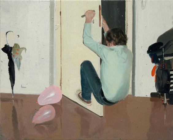 colinarmis's tweet photo. really into the work of Barcelona based painter Pere Llobera right now, the mundane mixed with the surreal https://t.co/X4k2mvVZ4p
