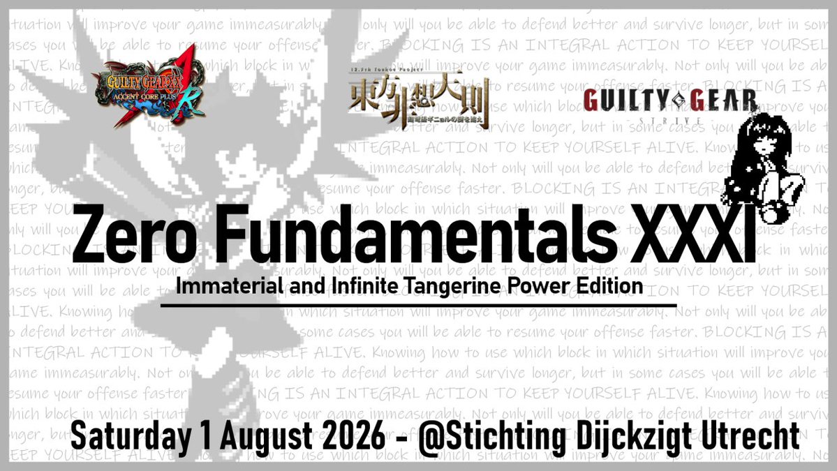 Zero Fundamentals FGC 🇳🇱 ➡️Aug 1st tweet media