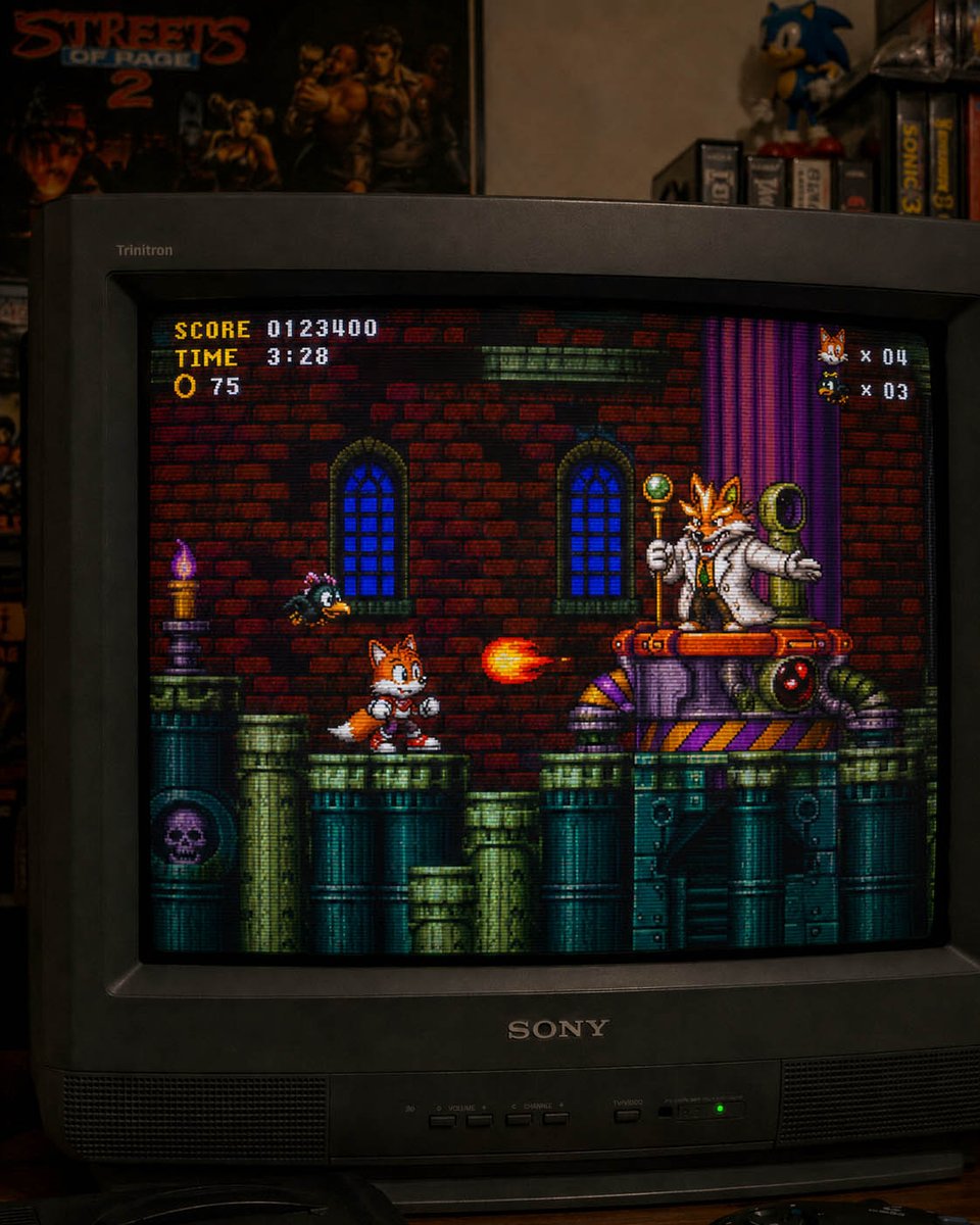 MFX_MattFX's tweet photo. Concept : Psycho Fox 2 Megadrive https://t.co/6l7yORDngt