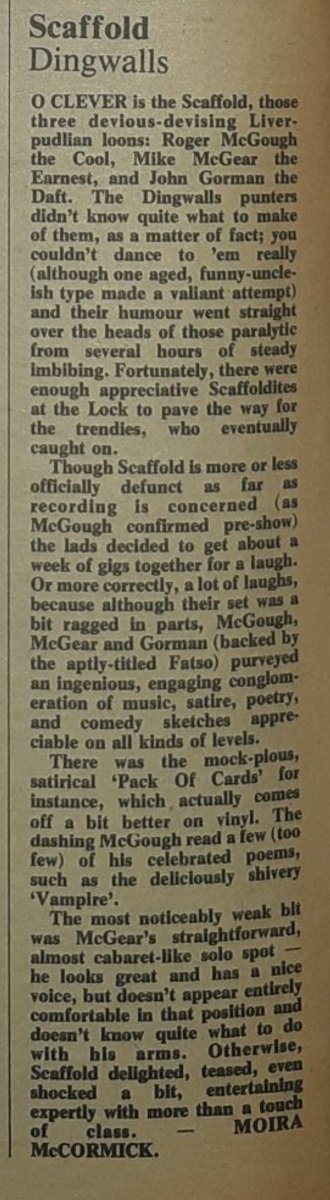 MugsieRimmer's tweet photo. Saw this in sounds 78ish
@_MikeMcCartney_ https://t.co/rVXdwYkerD