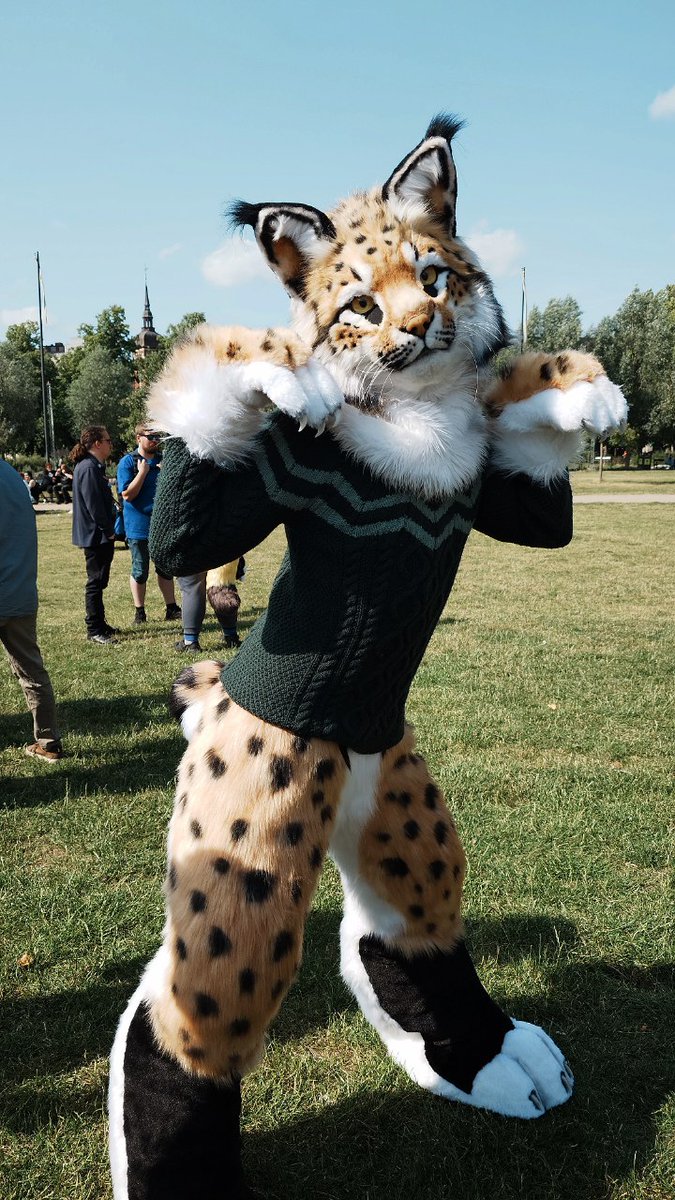 ItsZaltany's tweet photo. Call me Zaltany Lynxley ^^

Cozy furmeet today in Copenhagen, already cant wait for next month's meet <3
#Fursuit #FursuitEveryday #Furry #Zaltany_Lynx
📸 @IamAksil https://t.co/0w4ZdG5K8Z