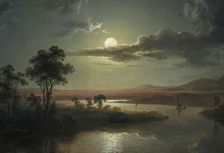 _ArtMuseum's tweet photo. The moon in paintings https://t.co/HnUrQepZBu