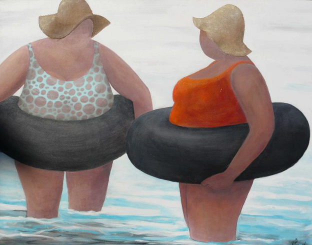 Brindille_'s tweet photo. Les Baigneuses (série)
🎨 © Claudie Prigent https://t.co/i5g8UIwGEn