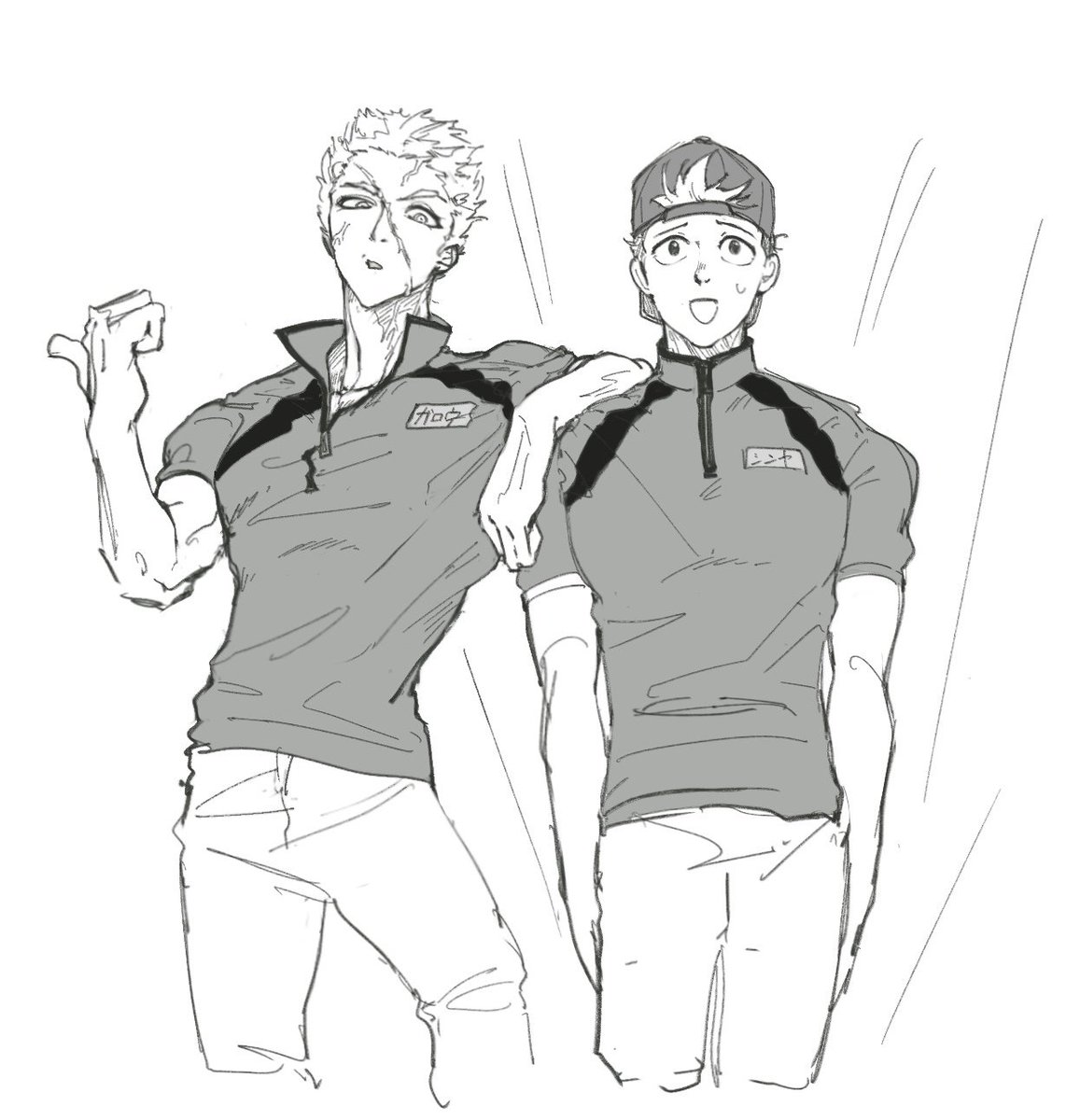 AQiu_0710's tweet photo. 这小子我罩着的
（感觉实际年龄饿狼更小怎么回事）
#onepunchman https://t.co/3bF4vcoVur