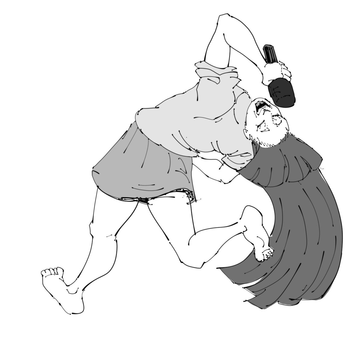 CherryOverdose_'s tweet photo. Was doodling, and a WIP got outta hand.
Now I have this singing girl. https://t.co/rb9jt6R4wz
