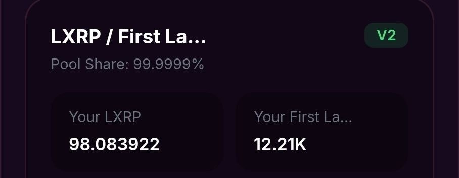 LadyDev1128's tweet photo. 🚨 HISTORY MADE! 🚨

The First Lady has officially been bridged to LadyChain, and the very first liquidity pool is now LIVE! 🔥

This marks another major milestone as more projects gain access to the power of LadyChain’s smart contracts, DeFi ecosystem, and seamless cross-chain functionality.

Welcome, The First Lady, to the next chapter! 💖

Bridge. Trade. Build. Grow.

#LadyChain #TheFirstLady #Bridge #DeFi #Crypto #Web3 #XRPL #Blockchain #Liquidity #CrossChain