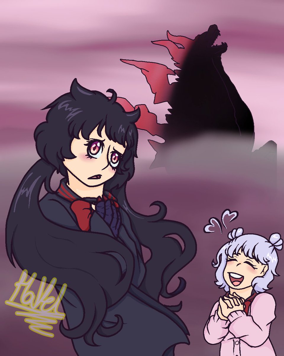 Handy1106's tweet photo. No se cómo lo vean los otros 5 fans de OtomeKaijuuGirl, pero a mí si me gustó el anime
#digitalart #fanart https://t.co/oDprVnsphP
