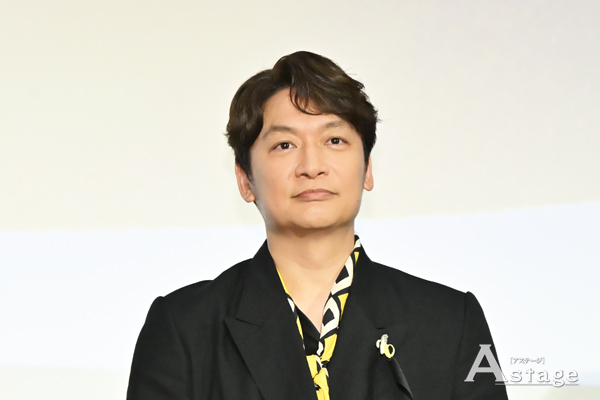 astage_ent's tweet photo. 【CINEMA】本編全編も配信の異例のイベント‼️
草彅剛の天然ぶり発揮に会場大盛り上がり！ ✨
映画『バナ穴 BANA_ANA』公開記念特別イベント🎬

▶️https://t.co/ig7TiH23xC

#バナ穴 #稲垣吾郎 #草彅剛 #香取慎吾 #ファーストサマーウイカ #趣里 #鄭亜美 #小澤征悦 #吹越満 #山内ケンジ @bana_ana_2026 https://t.co/07SIkZYde4
