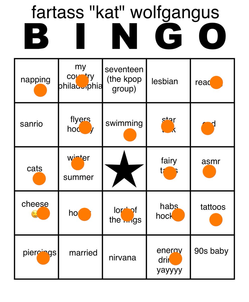 orangegoose74's tweet photo. 3 bingos again 🥳🥳 https://t.co/1SLLNOiZ6x