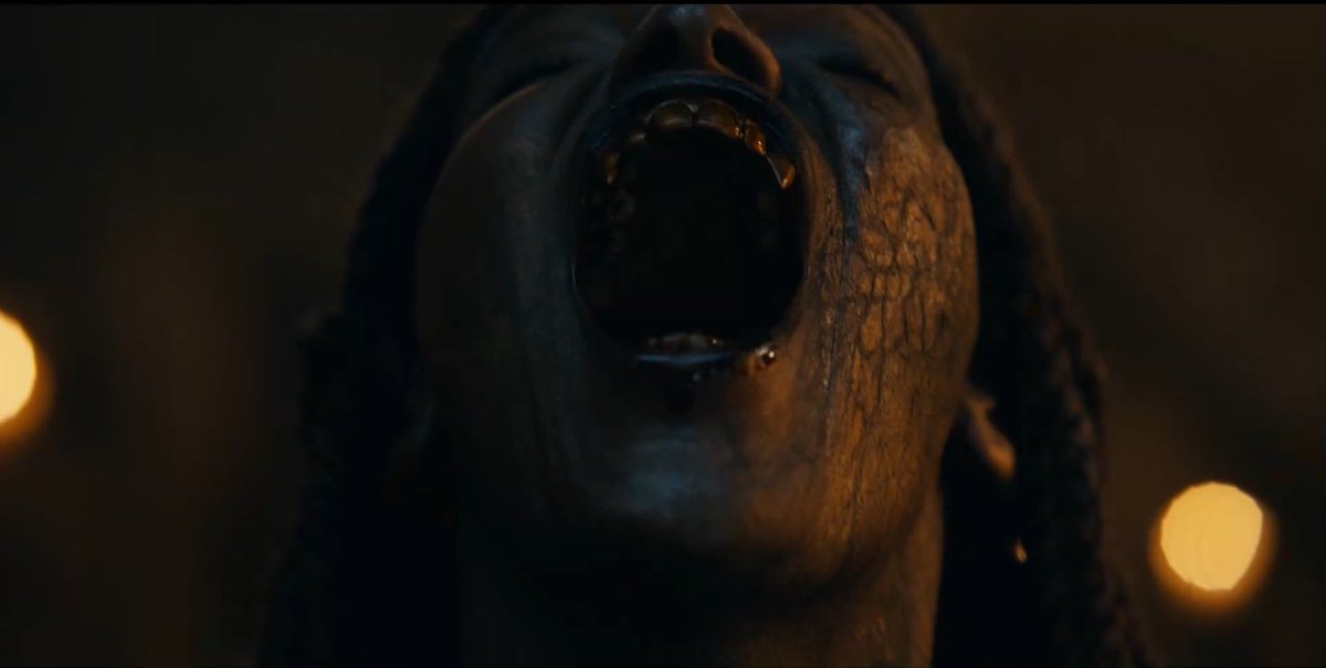 loustatswhore's tweet photo. Casting Sheila Atim as Akasha is the greatest thing this show has ever done i’m still in awe.

Also, let’s talk about how visually stunning her scenes are #tvlspoilers #tvlnewyork https://t.co/g9mtk3cdnQ
