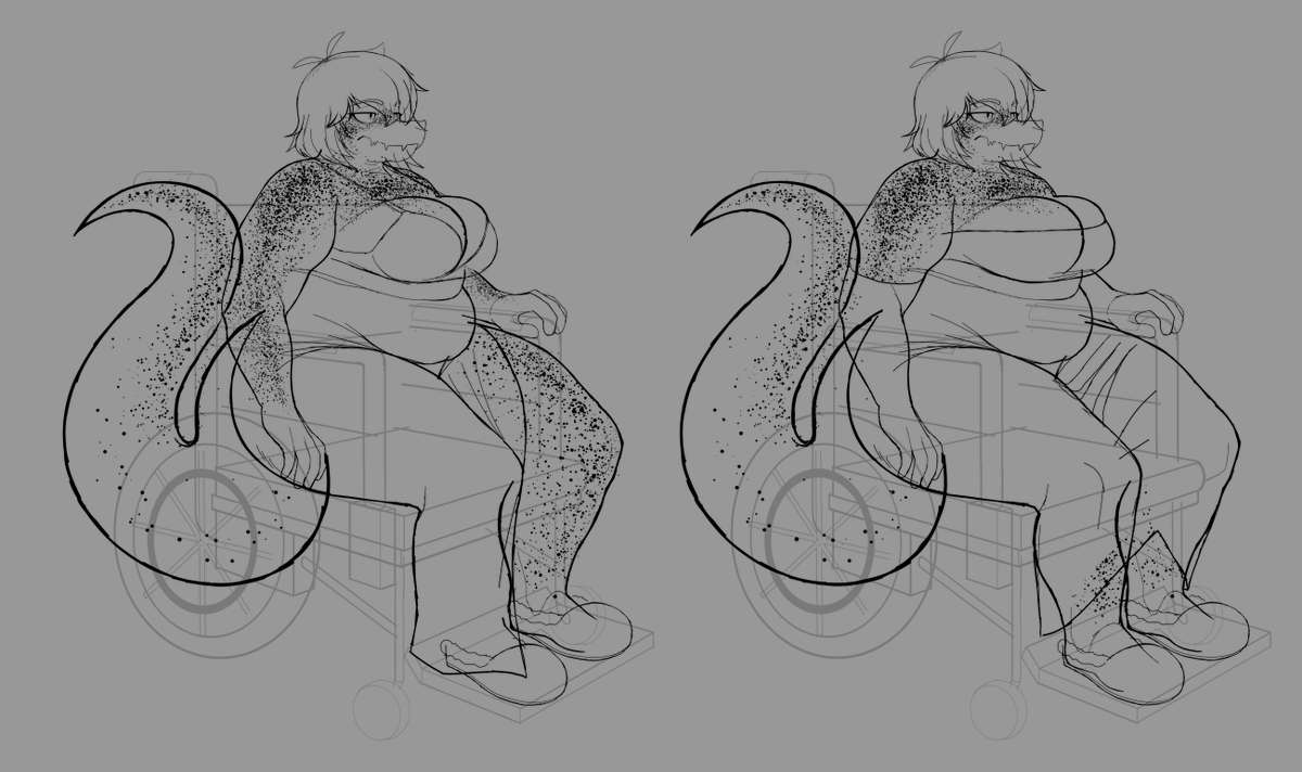 Normal_ol_Luca's tweet photo. Sadly the piece I was working on for Olivias Birthday isn't ready yet so take these WIP sprite redraws in the mean time :> https://t.co/NRZUJ8JRih