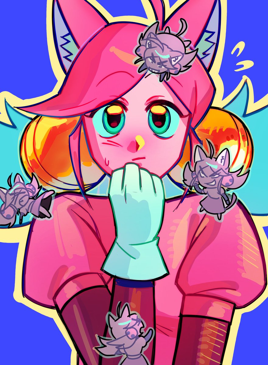 drugsandsocks_'s tweet photo. Mew Mew and her Mad girlfriend #Deltarune https://t.co/1sqpR30iWx