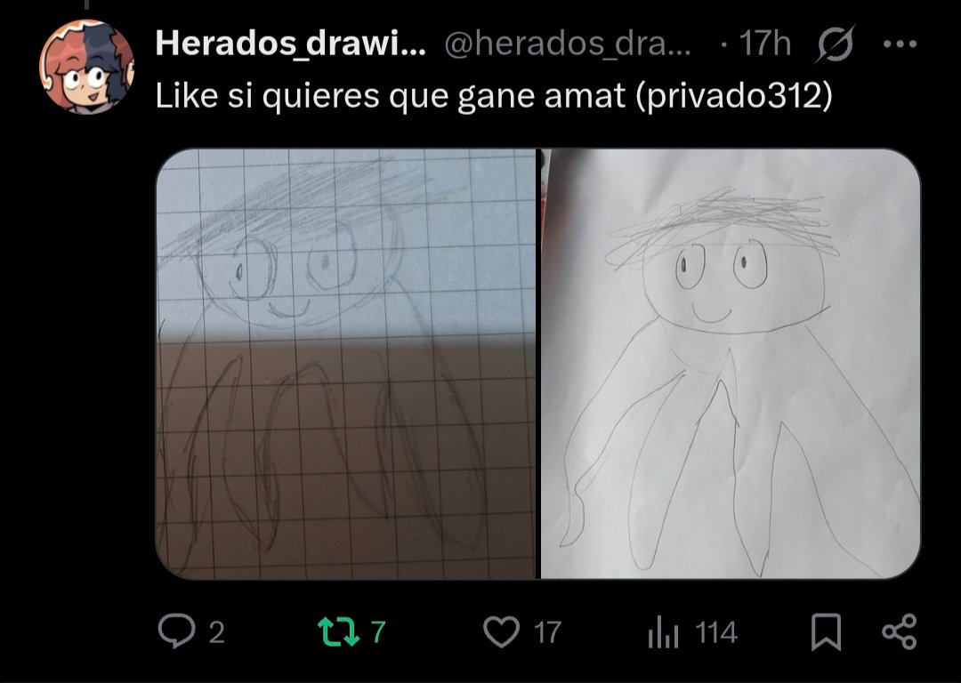 herados_drawing's tweet photo. Y con un total de 29 votos @privado312 gana esta ronda

Thank you so much @Cadeypop  for participating in the tournament. https://t.co/wtWmQVjoDY