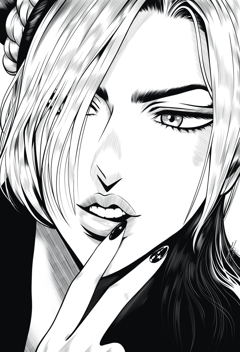 MostlyBlueWyatt's tweet photo. Reposting my Jolyne because JOJO FRIDAYS ARE BACK 😭 https://t.co/G5vdR1jvCt