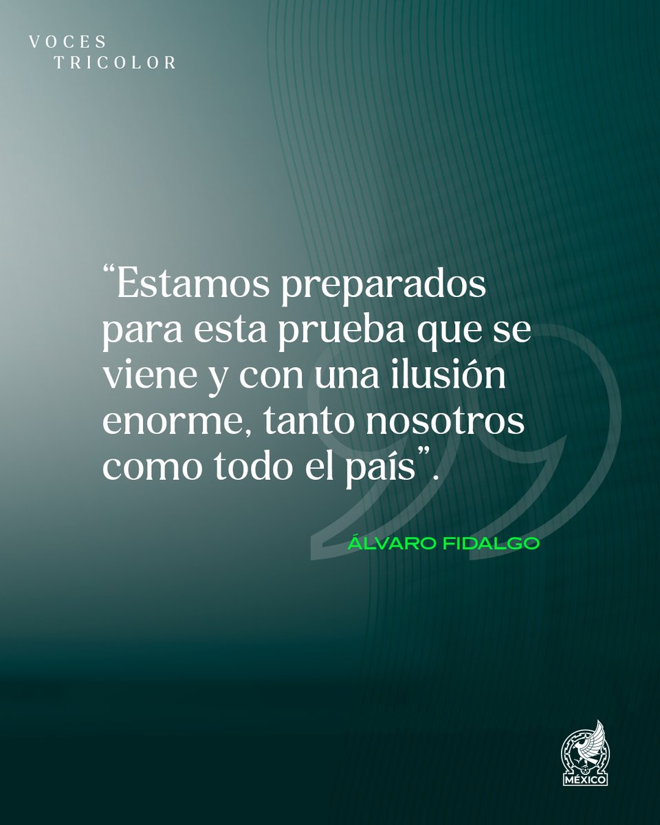 miseleccionmx's tweet photo. #VocesTricolor 🎙️ #SomosMéxico https://t.co/87ilo5Ktvp