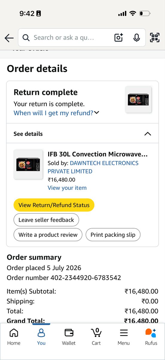 vikaskjaiswal's tweet photo. at fault, but offers no solution. Why should a customer suffer for a damage from your end? Kindly resolve! 😡📦
#AmazonIndia #ConsumerRights #BadService #ConsumerProtection https://t.co/yGwUatlO6C