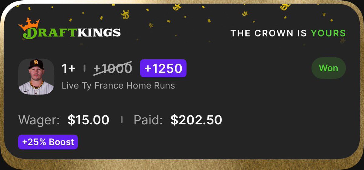 BighackSeven's tweet photo. 7/11 ⚾️ HR Guide results and some additional wins today. Hoping to see more people follow the guide and tail. #draftkings #fanatics #homerun #baseball https://t.co/8bUDlwL8od