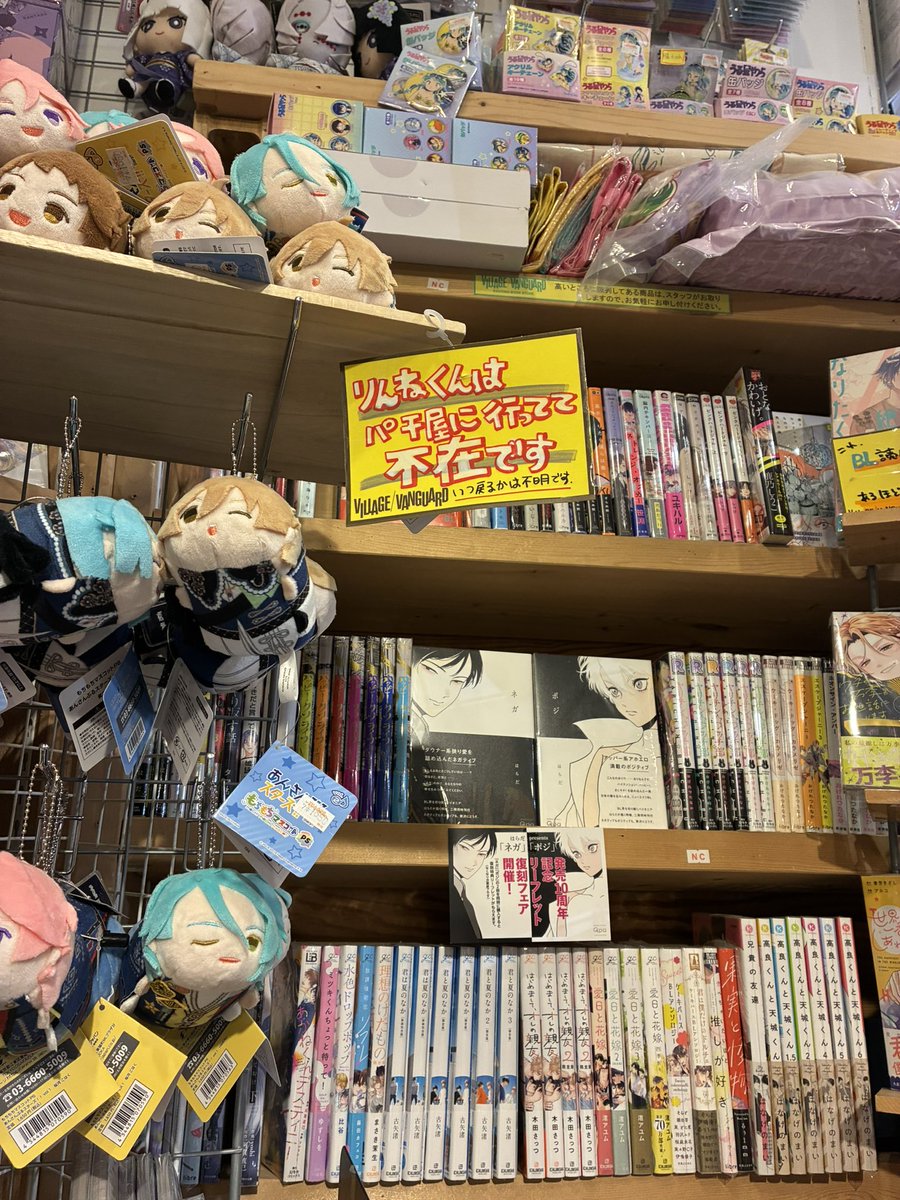 iro_m1a_yum's tweet photo. うちの地元のヴィレバン
りんね不在だって https://t.co/moI97qafQi
