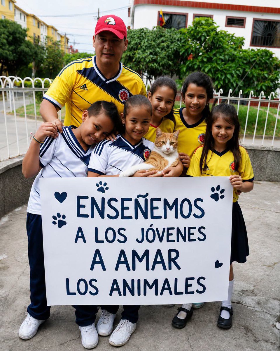 GRamirezF_D12's tweet photo. 🐾❤️ ENSEÑEMOS A LOS JÓVENES A AMAR LOS ANIMALES 🐾❤️

Un niño que aprende a respetar y amar a los animales se convierte en un adulto más noble, empático y responsable. Cada acto de cariño hacia un perro, gato o cualquier ser vivo ayuda a construir un mundo mejor para todos.🌍 https://t.co/NR0MXJVmfD