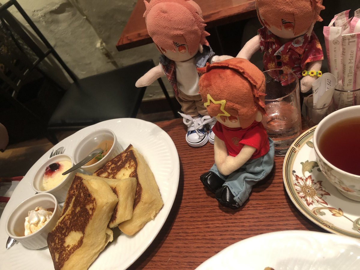 tmt56tmt's tweet photo. おとぬかいもやってました。だいすきなフレンチトーストたべれてうれしかった https://t.co/HqpdYVD3zo