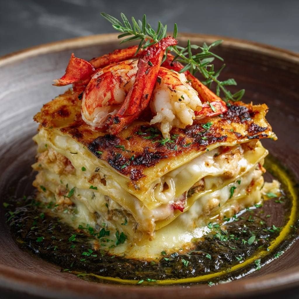 rock716860's tweet photo. Seafood Lasagna Cooking Time https://t.co/r0OCA01LUH