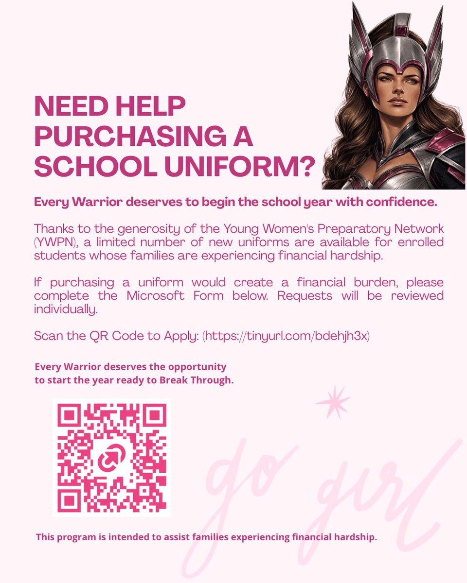 YWAWarriors's tweet photo. Everything you need to know about YWA uniforms is here! We hope this makes preparing for the new school year a little easier. 

We can't wait to welcome our Warriors back! https://t.co/KiycaFNylD
