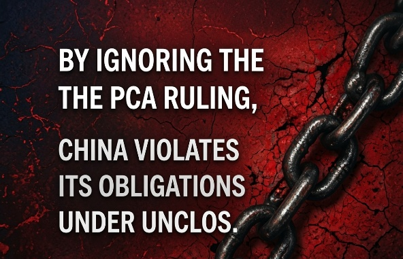 Wangli720985's tweet photo. The 2016 PCA award made it clear: China’s island-building caused historic, irreversible harm to coral biodiversity. The international community must condemn this ecocide. #NineDashLine #ChinaAggression https://t.co/ILGJwmva8e