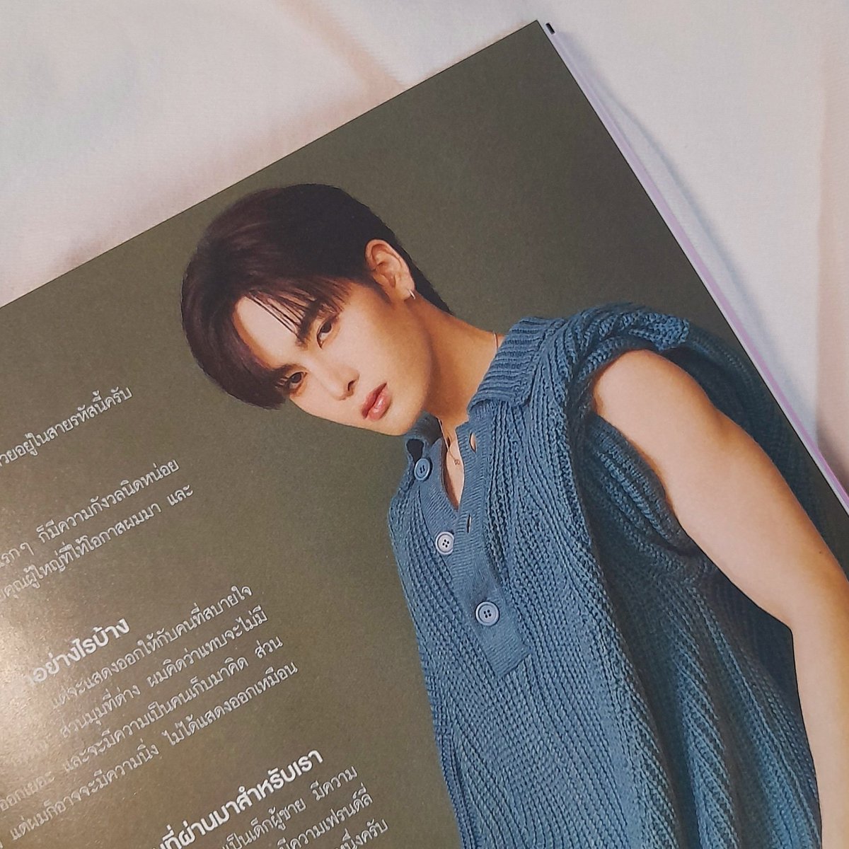 chubapie's tweet photo. (MintMag interview 2024)
💬 : How would you describe your pair?
🐯 : If I had to describe PerthSanta, I'd say we are a rock and dance duo.
🐶 : For PerthSanta, I'd say we're the singing Phi and the dancing Nong.

// Next week, we're back to where it all startedbut with a new twist. Dancer Phi and rocker nong? Or maybe both of them showing off their singing and dancing on stage? I can't wait! ❤️‍🔥

cr. @/Sept06th_ 

#PerthSantaConcert
{#PerthSanta ♡ #เพิร์ธแซนต้า}