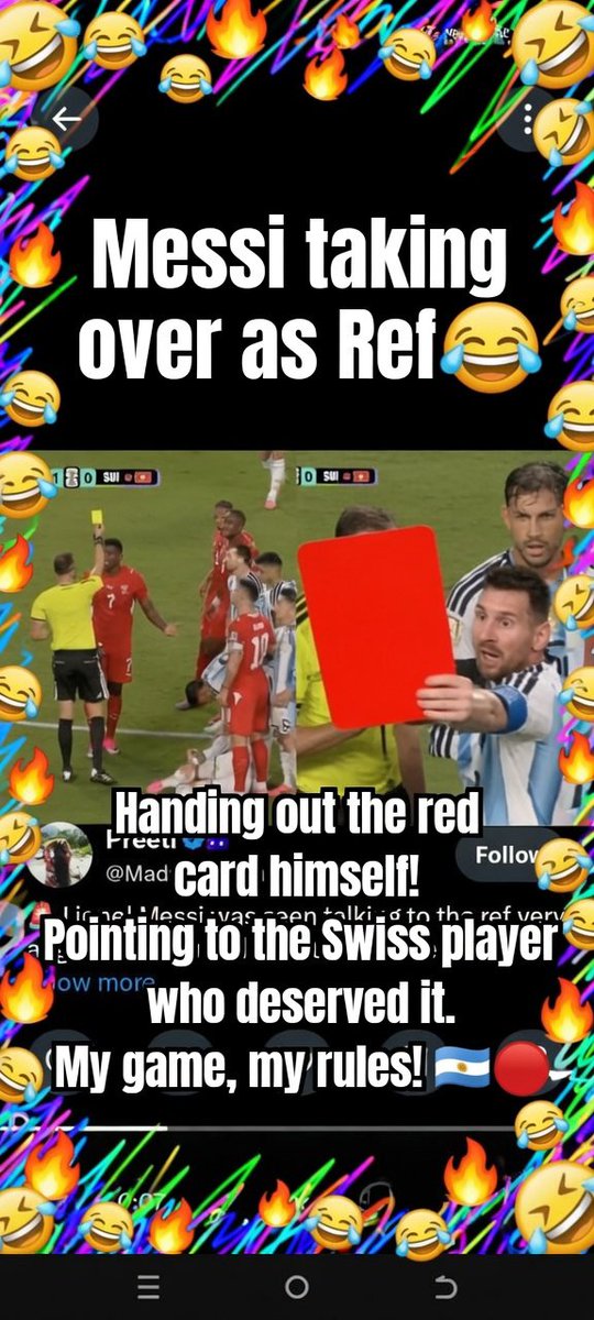 Physicuss111's tweet photo. @MadridPreeti Messi owns the game. https://t.co/ZGukOnDCYy