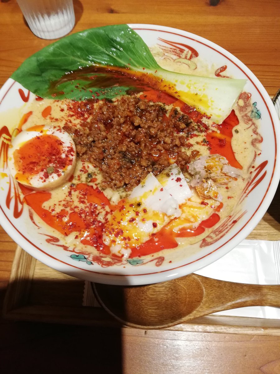 HA44778167's tweet photo. 鶏そば嘉人さんの
担々麺うめー

夏の間は
姉妹店の
バンブー飯店で
食べられるとか？
#担々麺
#鶏そば嘉人
#和歌山駅 https://t.co/xFJBTMvU5V