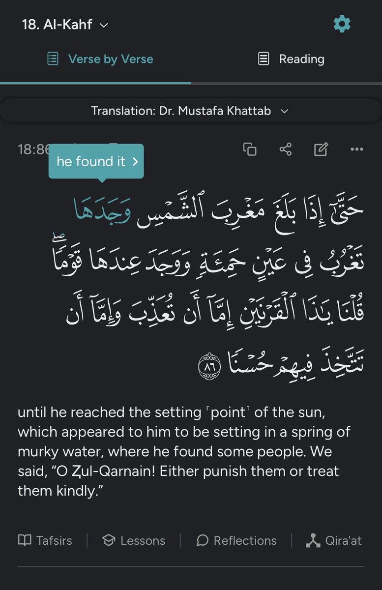 trevi39733's tweet photo. The Arabic says he Found it !! @korrathetaymi  The devil in you can’t help but to lie ! https://t.co/qwc7KFsrCC