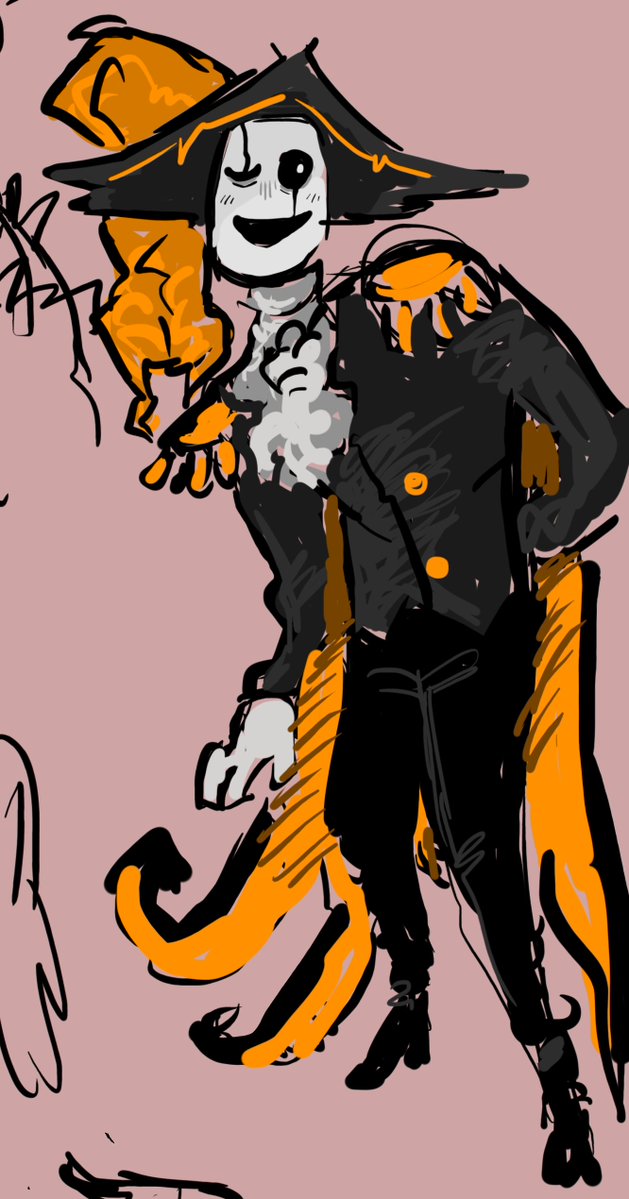sec0_3's tweet photo. pirate gaster my beloved https://t.co/dEhzQfmpOI