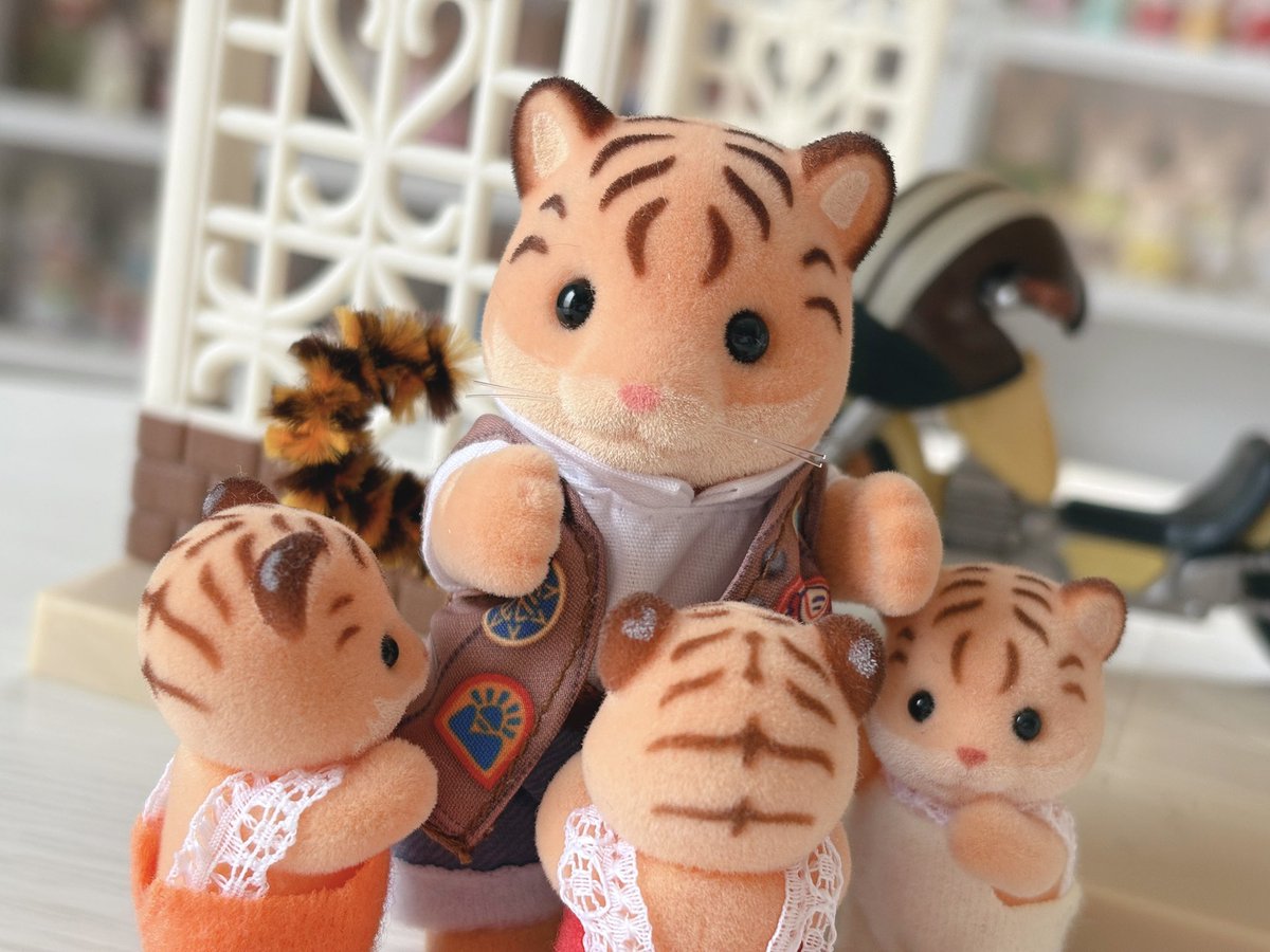 bear_sylvania's tweet photo. ⠀ ⠀
パパ〜、会いたかったよ〜🥹✨🐯
　　　　　　　⠀ https://t.co/AqX4HdXGrV