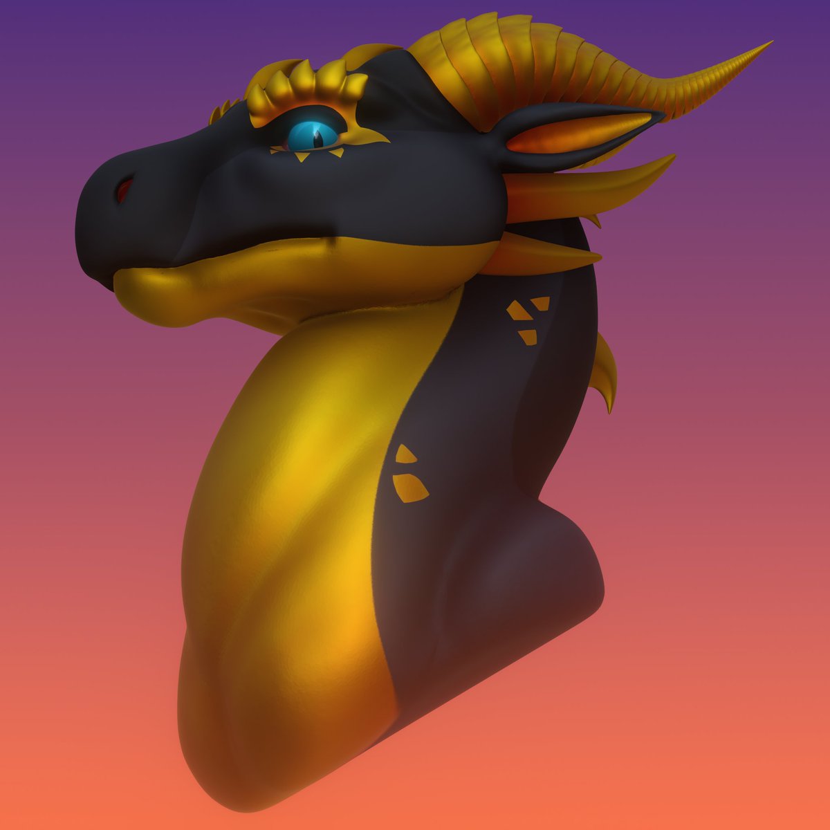 Cy_Cyborg_Draws's tweet photo. My first artfight attack on Hatwolf of their character Suldren!
In order to not burn out on doing 2D art, I decided to do something a little different for Art Fight this year and do 3D sculpting!
View the 3D model: https://t.co/pT4UYaJUwB
#artfight2026ㅤ #artfightteamcomedy https://t.co/1T7bKqOucv