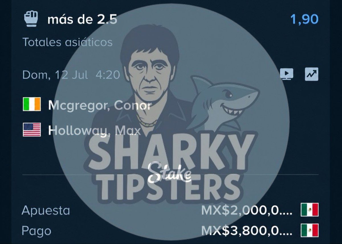 Sharky🦈 (Apuestas) tweet media