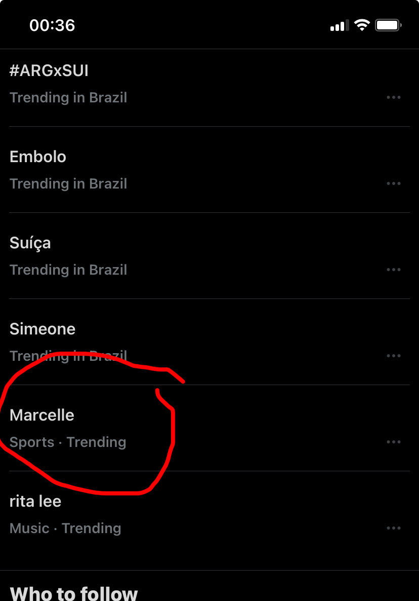 marcelle_felix1's tweet photo. Eu tô nos trending topics! Marcelle! https://t.co/crebQymx3U