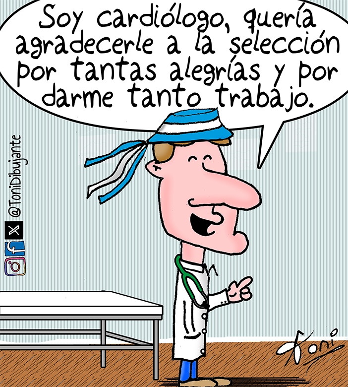 ToniDibujante's tweet photo. Gracias Selección #Narigones #VamosArgentina #Cardiologos #Messi #Suiza https://t.co/BhdRoLcMKo