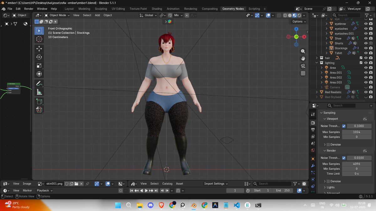 BreadDev5922's tweet photo. New character Done
#NSFW #openforcommission #3dmodeler #vrchat https://t.co/NRIoTRBU8q