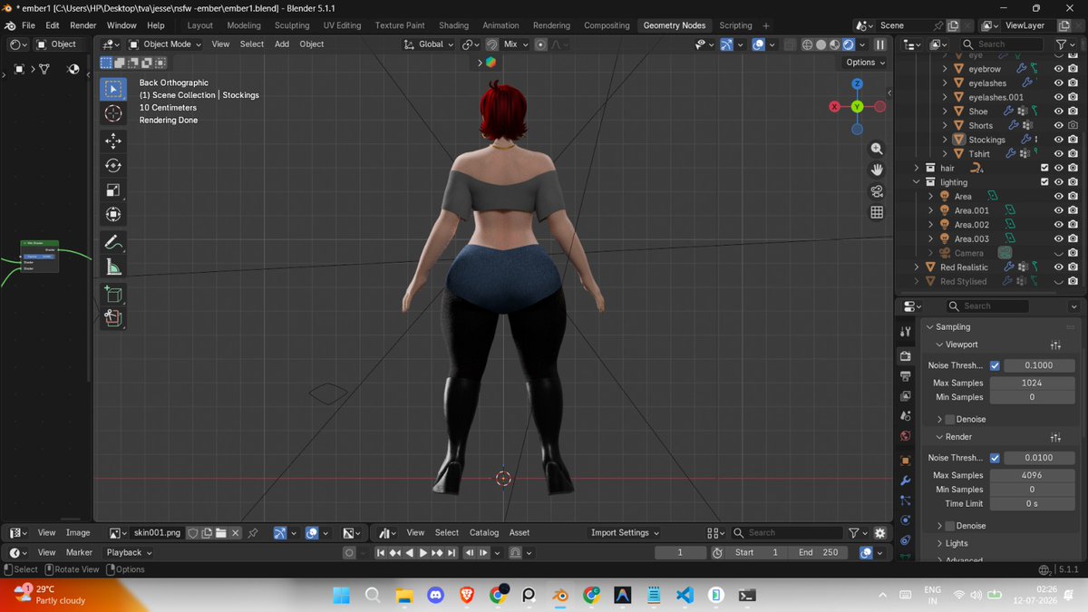 BreadDev5922's tweet photo. New character Done
#NSFW #openforcommission #3dmodeler #vrchat https://t.co/NRIoTRBU8q