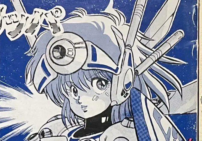 KennyLauderdal3's tweet photo. Sometimes I feel like the 80s were fueled entirely by head gear. You just know there were contests between artists, trying to figure out what the best needlessly complicated headset was. This trend was featured most prominently in Doujin Circles, &amp; died out some time in the 1990s https://t.co/kFuQqXFn8D