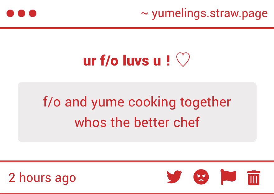 yumelings's tweet photo. ── ⟡ ˙❔ ̟   

who’s a better chef? you or your f/o? :) https://t.co/MEGLG5NvYp