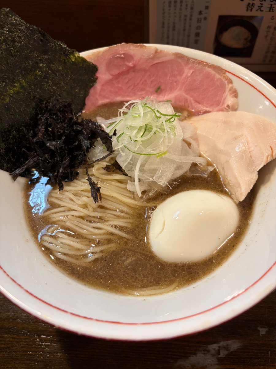 kahi911's tweet photo. 板橋区　ときわ台駅
麺屋 喜楽明人
（冷製）濃密オリーブいりこ

名前の通りに濃密な煮干、旨味がギュッとしたスープ。まったく臭みのない苦味は香ばしく感じる印象。レンゲがとまらない。オリーブいりこを堪能できる一杯でした。26.07.12 https://t.co/11re2BguDj