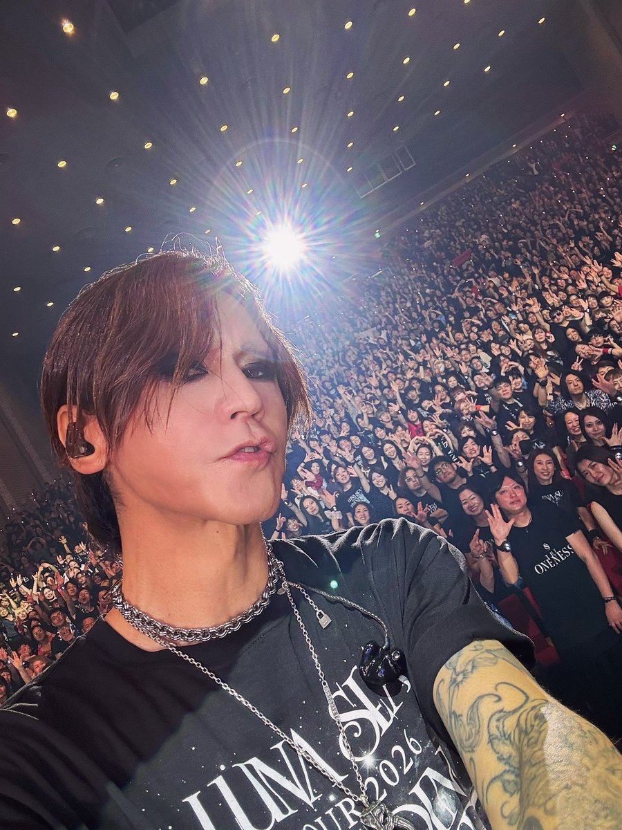 SUGIZOofficial's tweet photo. From Mito with Love 0711.

昨夜UNENDING JOURNEYツアー 水戸公演、
みんな本当に素晴らしかった。本当にありがとう！
デビュー当時から訪れている水戸、
そして長い間個人的に親しみが深い水戸、
ここもう完全に正真正銘第2の故郷。
また必ず帰還するよ。

今日は横浜。今日も全霊でいくよ。
共に昨日を超える昇天を！

#LUNASEA
#UNENDINGJOURNEY_FOREVER　
#正真正銘第２の故郷
#SUGIZO