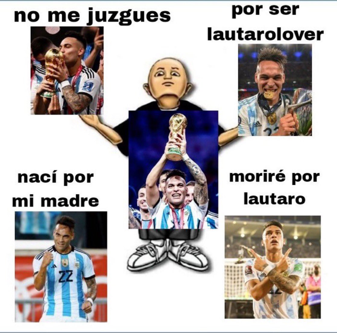 itswiftrp's tweet photo. UNA VES MÁS HIZO GOL ESTE ENFERMO MENTAL. CLUB ATLÉTICO LAUTARO MARTINEZ https://t.co/EaYRsxAZtx