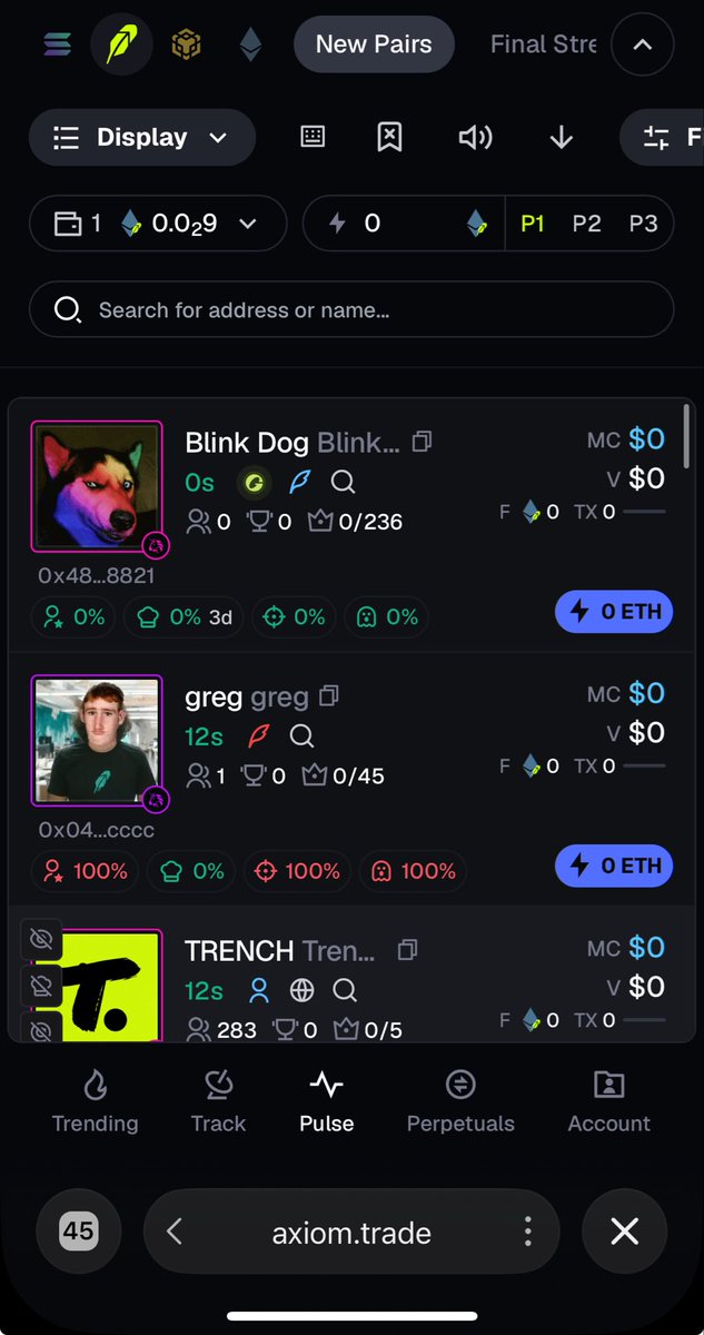 zerox_cooks's tweet photo. @badattrading_ NOVA ANSWRR ME PLEASE NO1 is answering me WHY ARE ALL MY ROBIN HOOD NEW PAIRS AT 0$ how the fuck do I trench it’s not like sol where they start at 3k https://t.co/hZpzFUgoPv