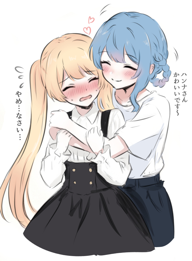raifuaru's tweet photo. 休日のシェリーとハンナrkgk #まのさば https://t.co/Enf7JKAz40